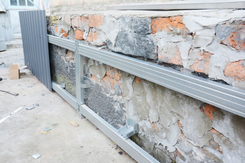 Repaired Foundation Wall